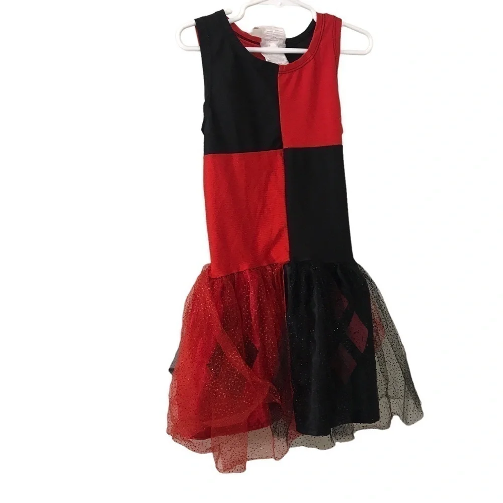Rubies halloween Harley Quinn Batman kids costume dress size M